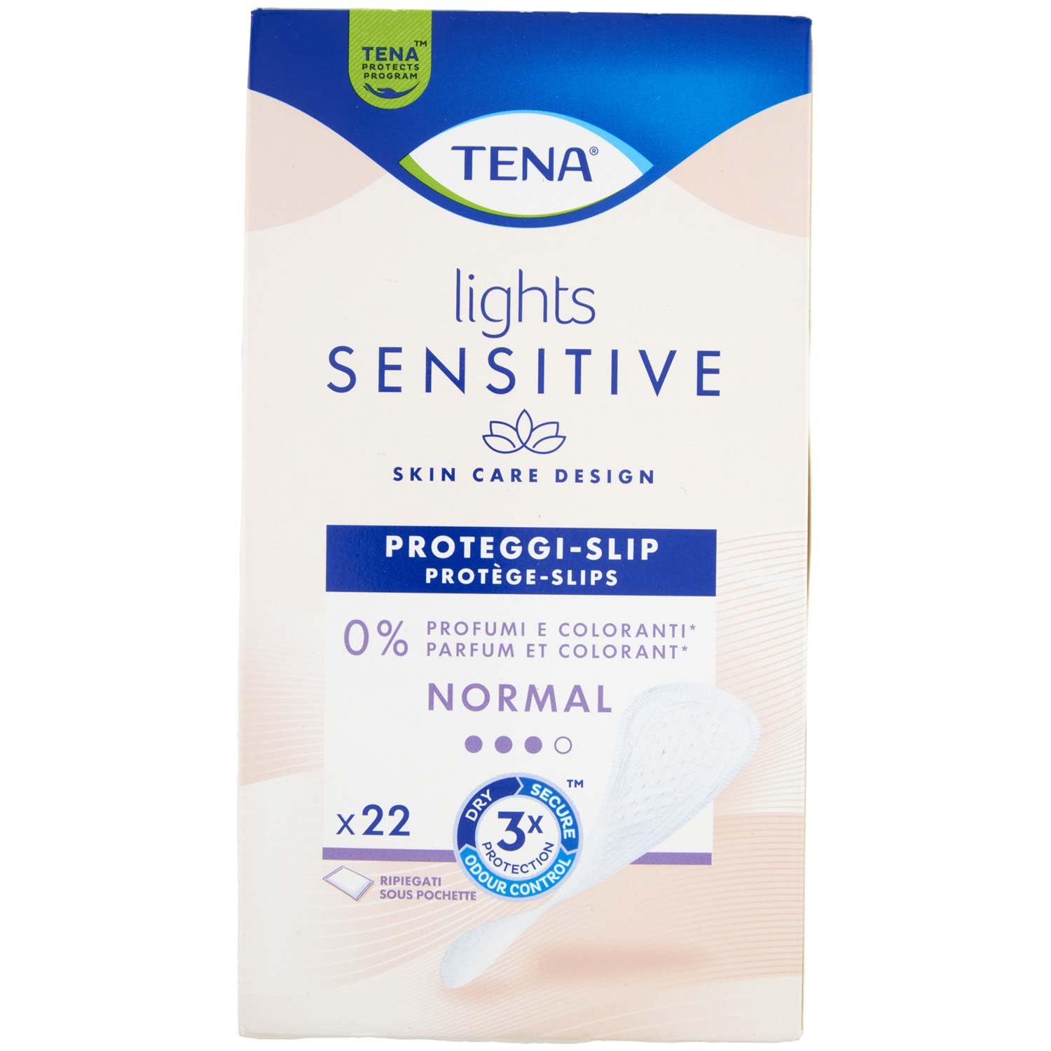 Tena - Normal Lights by proteggi Slip ripiegati 22 pezzi