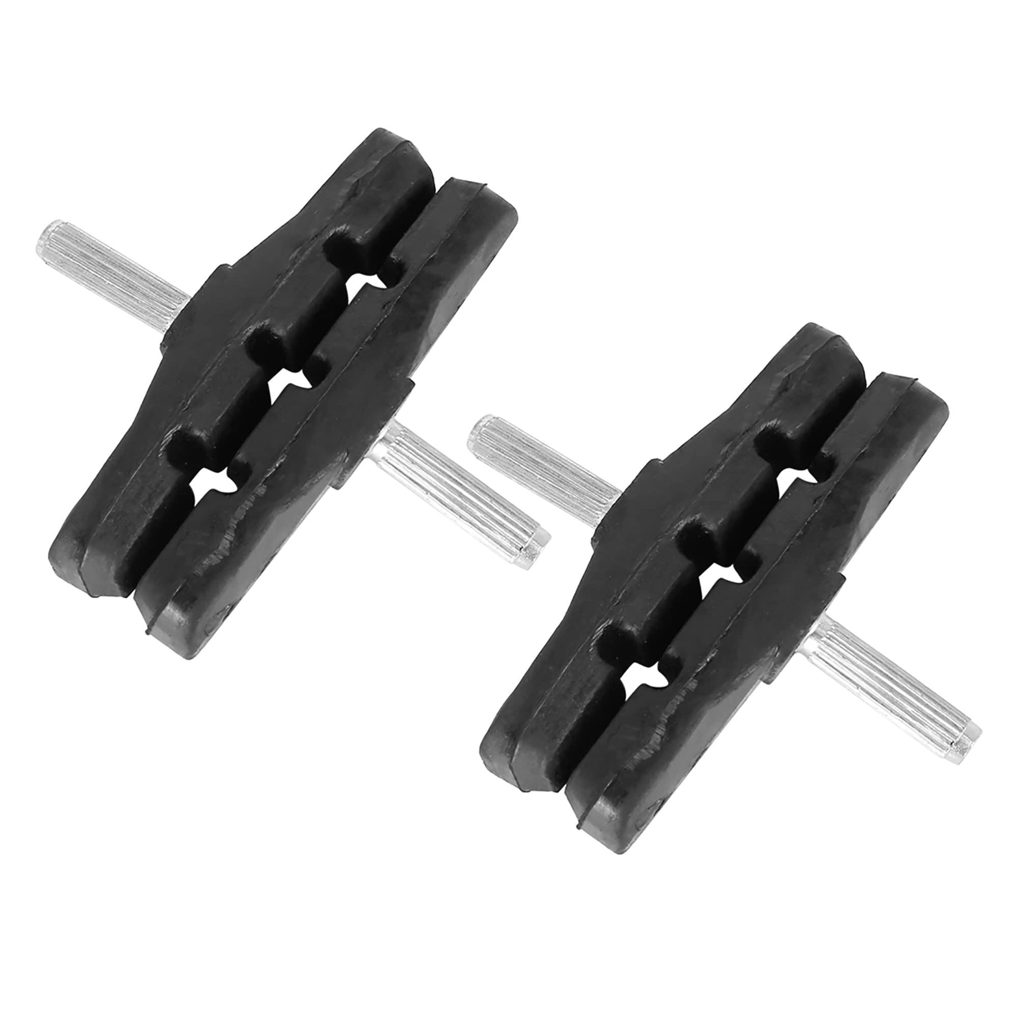 X AUTOHAUX 2 Pair Bike Cantilever Brake Pads Threadless Post Mountain Bike 70mm