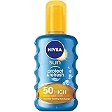 Nivea Sun Protect and Refresh Invisible Cooling Sun Spray High SPF 50 - 200 ml