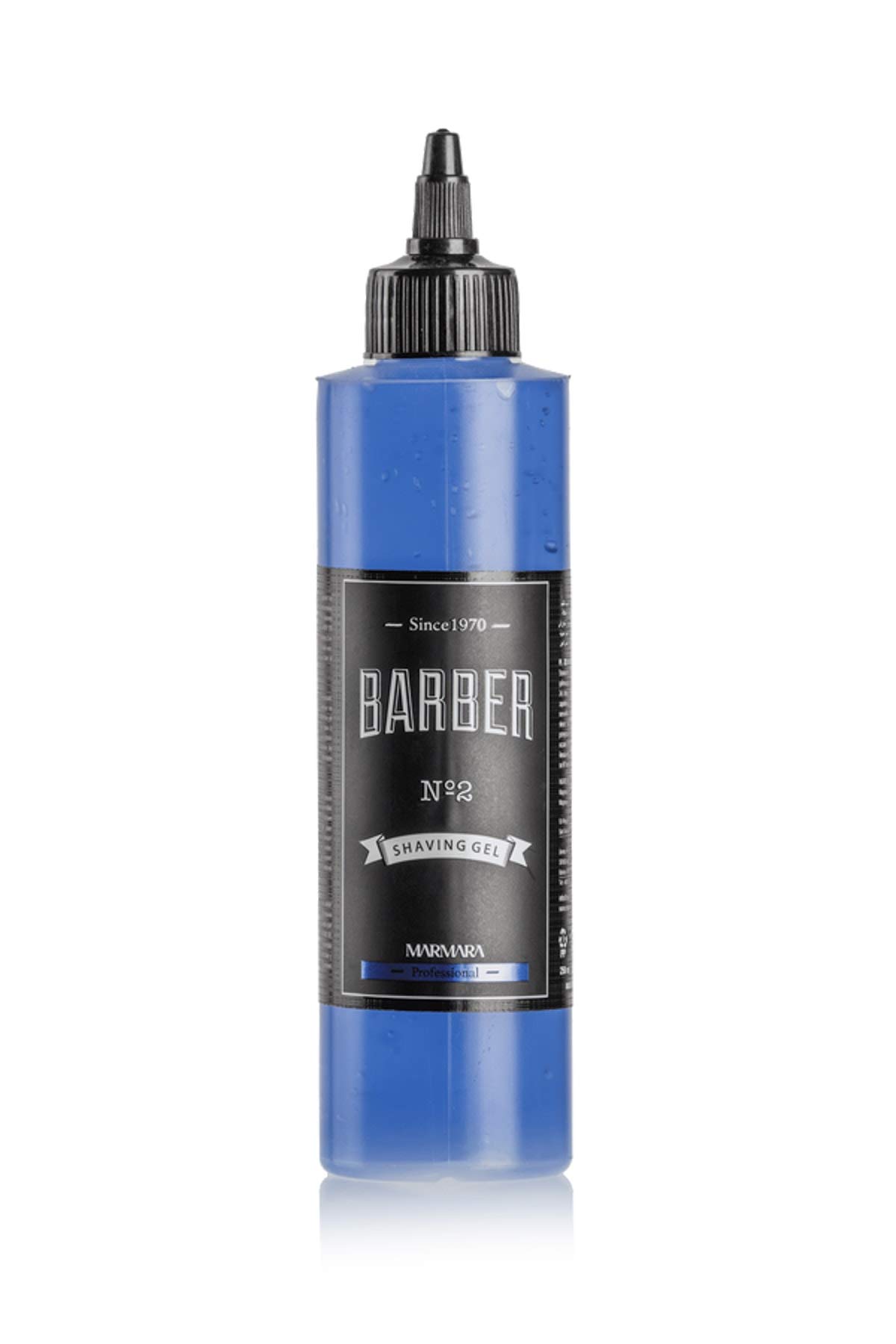 Marmara Barber Shaving Gel Men 250ml Shaving Gel Transparent Men Shaving Men's Non-Foaming Precise Shaving of Beard Contours With Any Razor Razor Men's Usable (Shaving Gel No.2)