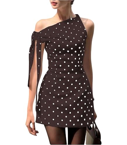 black and white polka dot dress amazon The Limited Women's Sleeveless Ruffle Polka-Dot Dress, Black/White (X-Large) at Women's Clothing store WK11FAKEMOSTLOVED The color is Black One Shoulder Cut Out Color:Dusty Blue (SteelBlue)