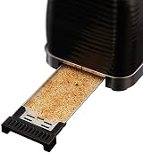 Russell Hobbs Inspire 2 Slice Toaster Extra Wide Slots 1050W Black view 5