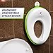 Potty Training Seat For Boys and Girls - Toddler Toilet Seat with Storage Hook Included - Secure Non-Slip Surface - Modern Design