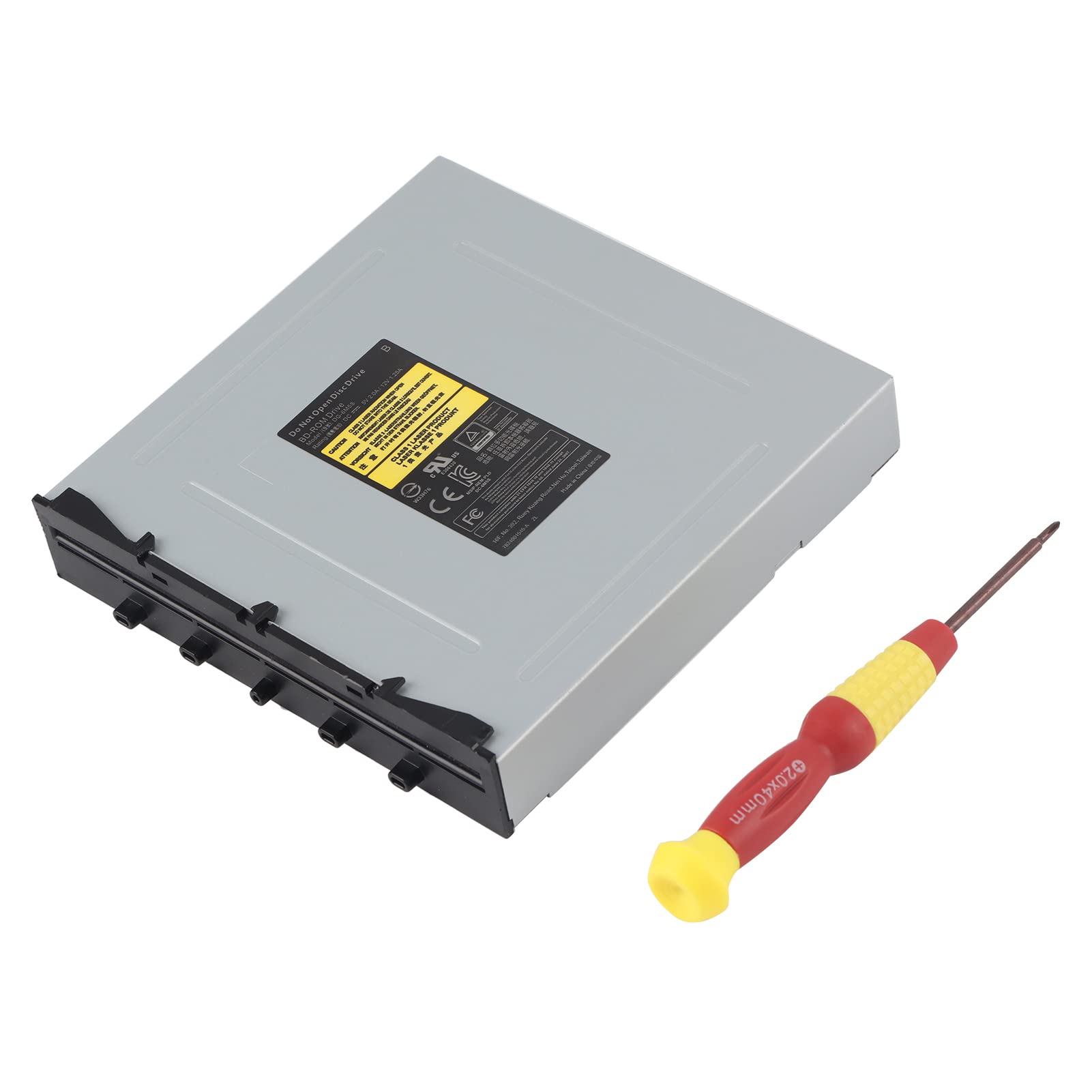 ASHATA DG‑6M5S‑01B Blu‑Ray CD DVD Driver Replacement One S Console,Original OEM Bluray DVD Drive One S with Torx Security Tool(DG-6M5S-01B)