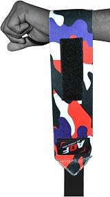 AQF Power Wrist Wraps Pair One Size Fits All Suitable for Lifting view 8