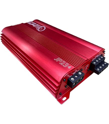 Amazon.com: DOWN4SOUND JP34 AB RED 4 Channel Car Audio Amplifier