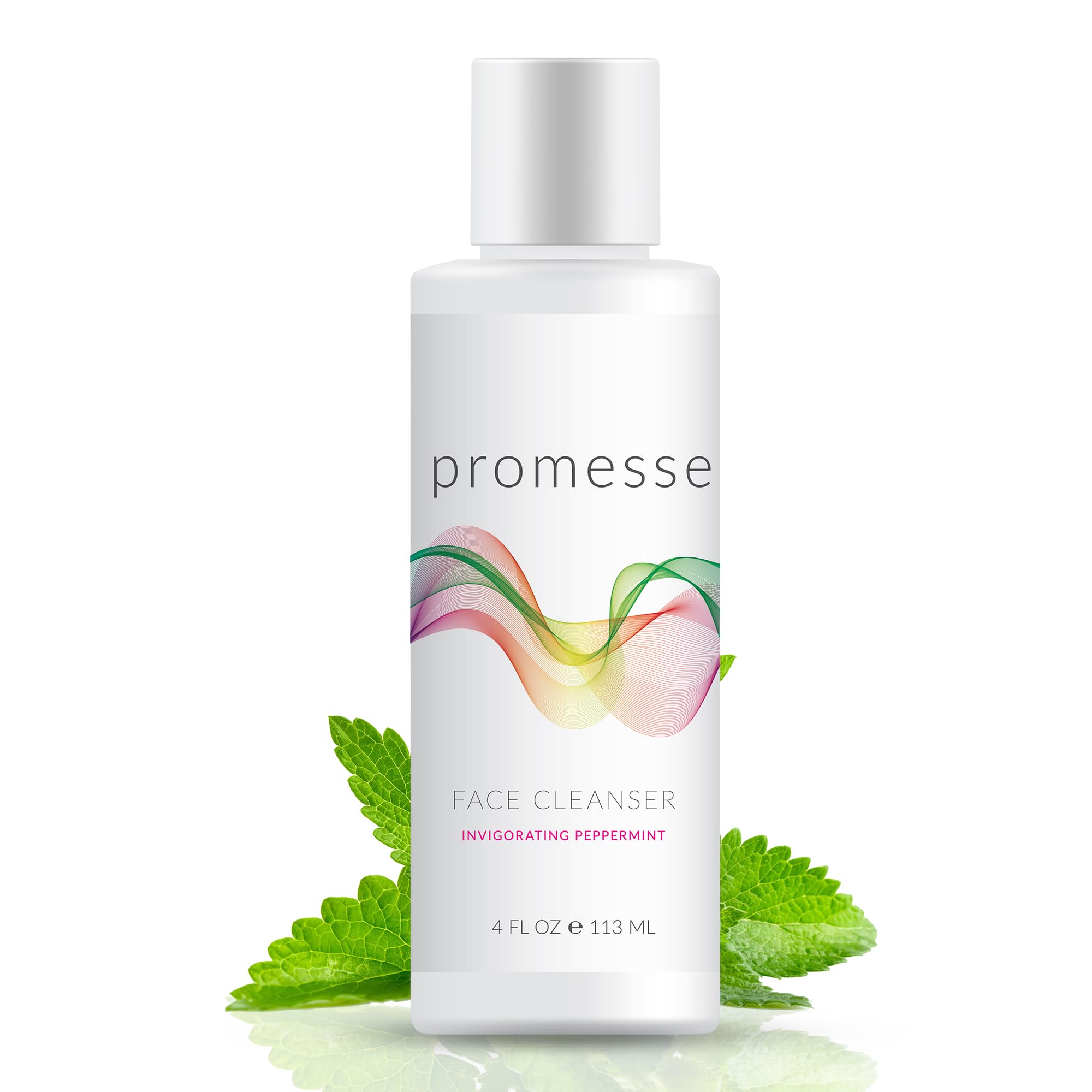 promesse Face Wash with AHA Salicylic Acid, Glycolic and Lactic Acid. Mild Acne Face Cleanser for Daily Use. The Best AHA Facial Cleanser for Acne Prone, Oily Skin