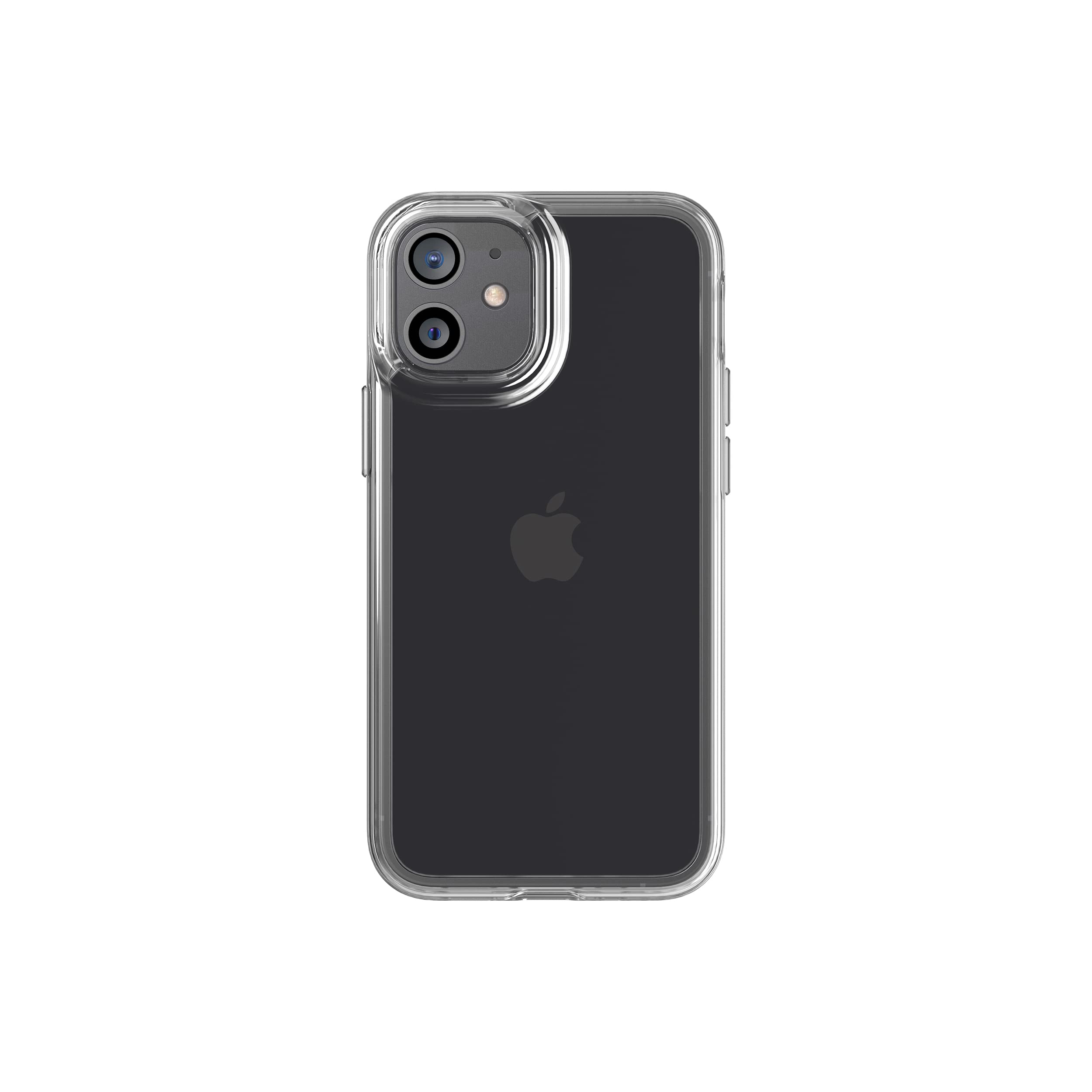 tech21 Evo Clear for Apple iPhone 12 Mini 5G - Germ Fighting Antimicrobial Phone Case with 3 Meter Drop Protection