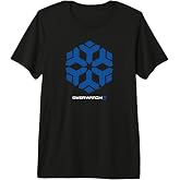Overwatch 2 Mei Center Snowflake Icon Premium Tri-blend T-Shirt