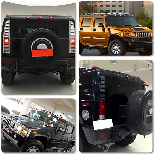 Roof Running Lamps 10Pcs LED For 2003-2009 Hummer H Produktbild-Vorschau 8