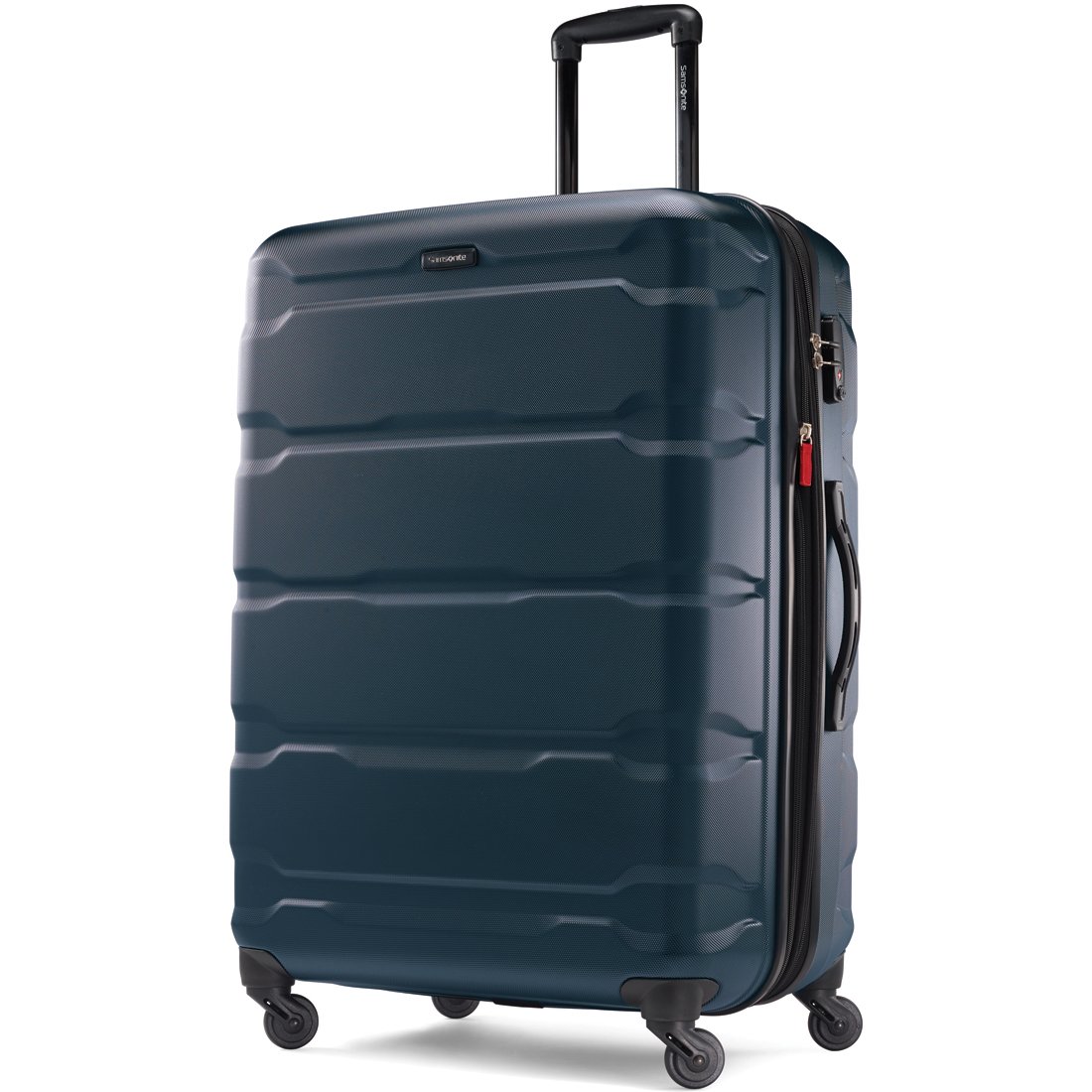 Samsonite Omni PC Hardside Expandable Luggage with Spinner Wheels, Teal, 3-Piece Set (20/24/28)