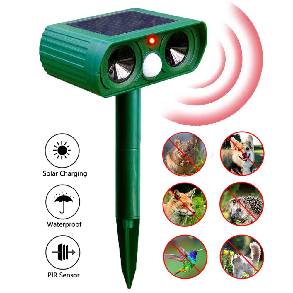 sensore di movimento repellente per cervi