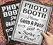 Bigtime Signs Photo Booth Props Sign, 2-Sided, Use for Any Wedding, Party or Event Chalkboard Style on 1 Side and a Rustic Vintage Look on the 2nd, 16