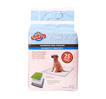 Spotty Puppy Training Pad, 25 Pieces