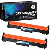 Gotoners Compatible Canon 051 051H Drum Cartridge (Black, 2-Pack) for Canon MF260 ii MF267dw ii MF269dw Printer Drum 23000 Pa