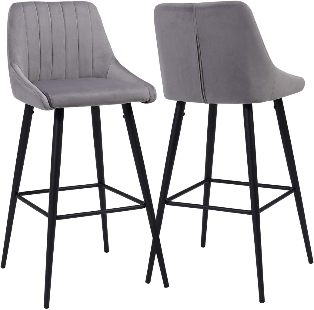 Amazon.com: Duhome Bar Stools with High 