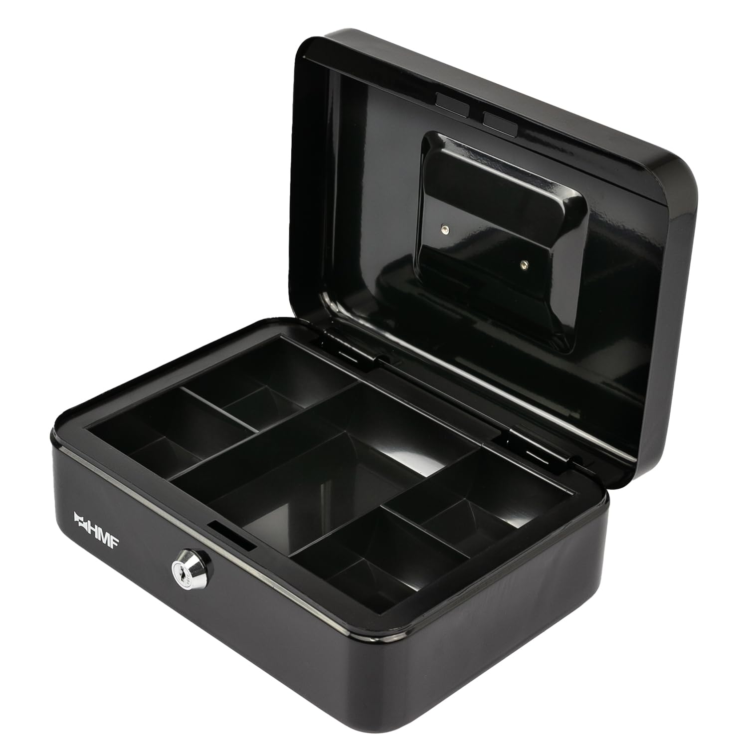HMF 10125-02 Cash Box 25 x 18 x 9,5 cm, black