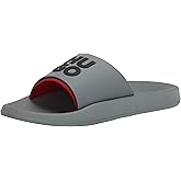 HUGO Men's Stacked Logo Slide Sandals
