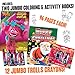 ColorBoxCrate DreamWorks Trolls Stocking Stuffer Coloring Book Toy Set, 8 Pack, Includes Trolls Activity Books, Trolls Crayons, Trolls Stickers, Trolls Candy, Stampers, Santa Book Children Ages 3-8