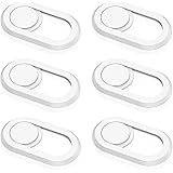 CloudValley Webcam Cover 6-Pack, Laptop Camera Cover Slide, Webcam Covers for MacBook Air, MacBook Pro, iMac, iPad, Prvacy Co