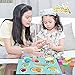 Sweet Baby Carrot Disposable Placemats For Kids Of All Ages For Sanitary Meals & Snacks, 60 Counts (3 Packs of 20 Pieces Each) Adhesive Bottom Safe & BPA Free Fun Table Topper