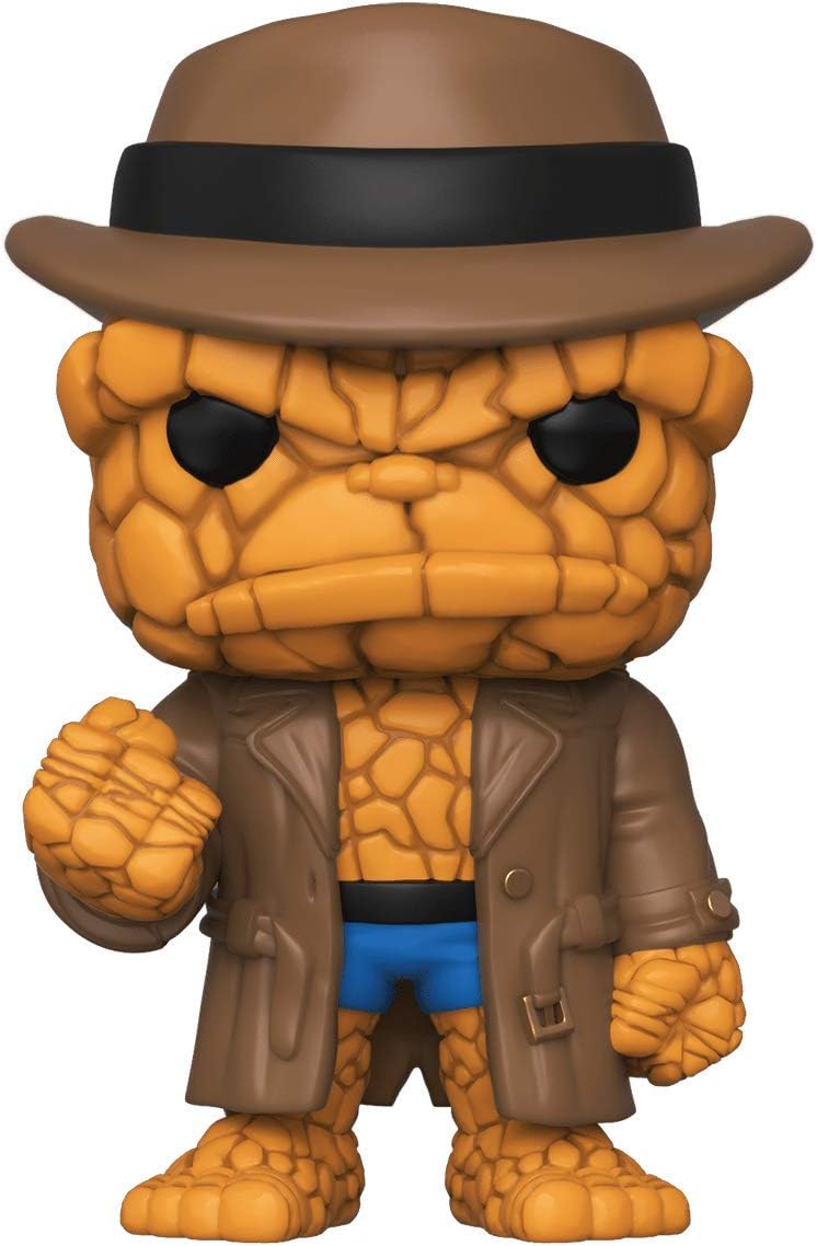 FUNKO MARVEL: FANTASTIC FOUR - POP VINYL FIGURE 556 THE THING (DISGUISED) - EXCL, Brown