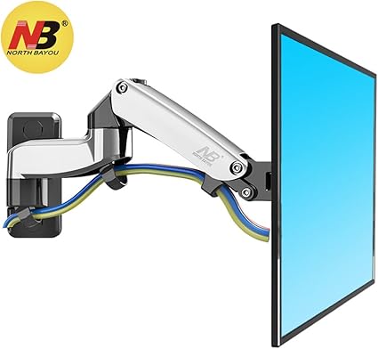 North Bayou Flexi Full Montion Articulating Gas Spring Wall Mount F150 Fits Most Led Lcd Flat Panel Screens Size 17 27 Inches Support Load From 4 4 To 14 3 Lbs 2 6 5kg Amazon Ca Office Products