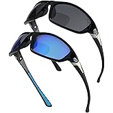 YOBOCO Sport Bifocal Reading Sunglasses for Men, Wrap Around Sunglasses with Bifocals, UV400 Sunglass Readers for Men