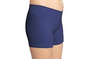 STRETCH IS COMFORT Girl's Nylon Spandex Stretch Booty Shorts