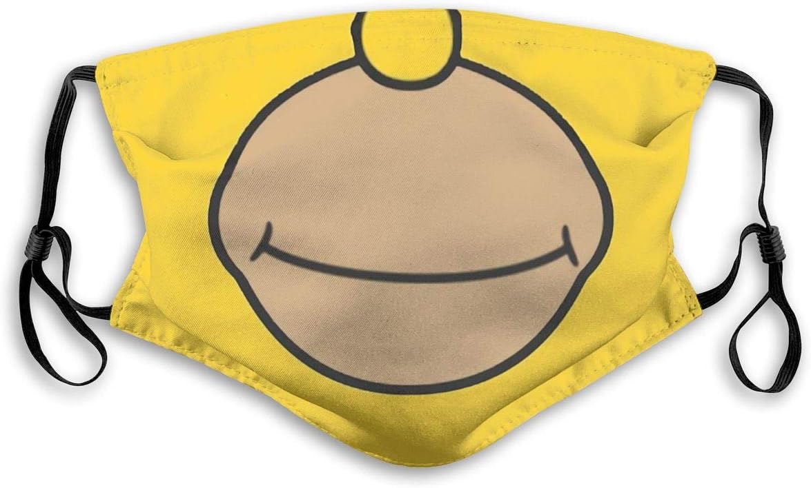 Homer Simpson Face Guard Face Shield Face Mask Masks Washcloth Seamless with Filter