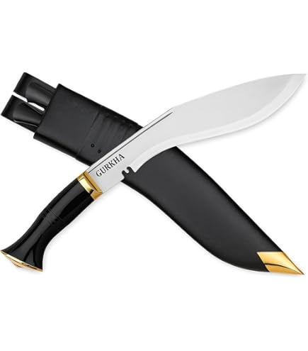 Amazon.com : QT Shopping Gurkha Service No 1 Kukri Knife 10 IN