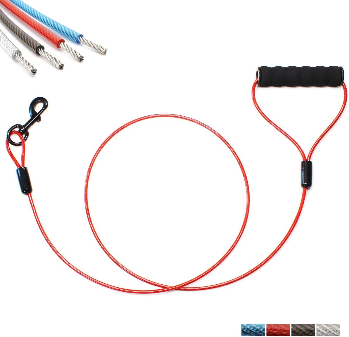 Steel cable dog leash Clearance