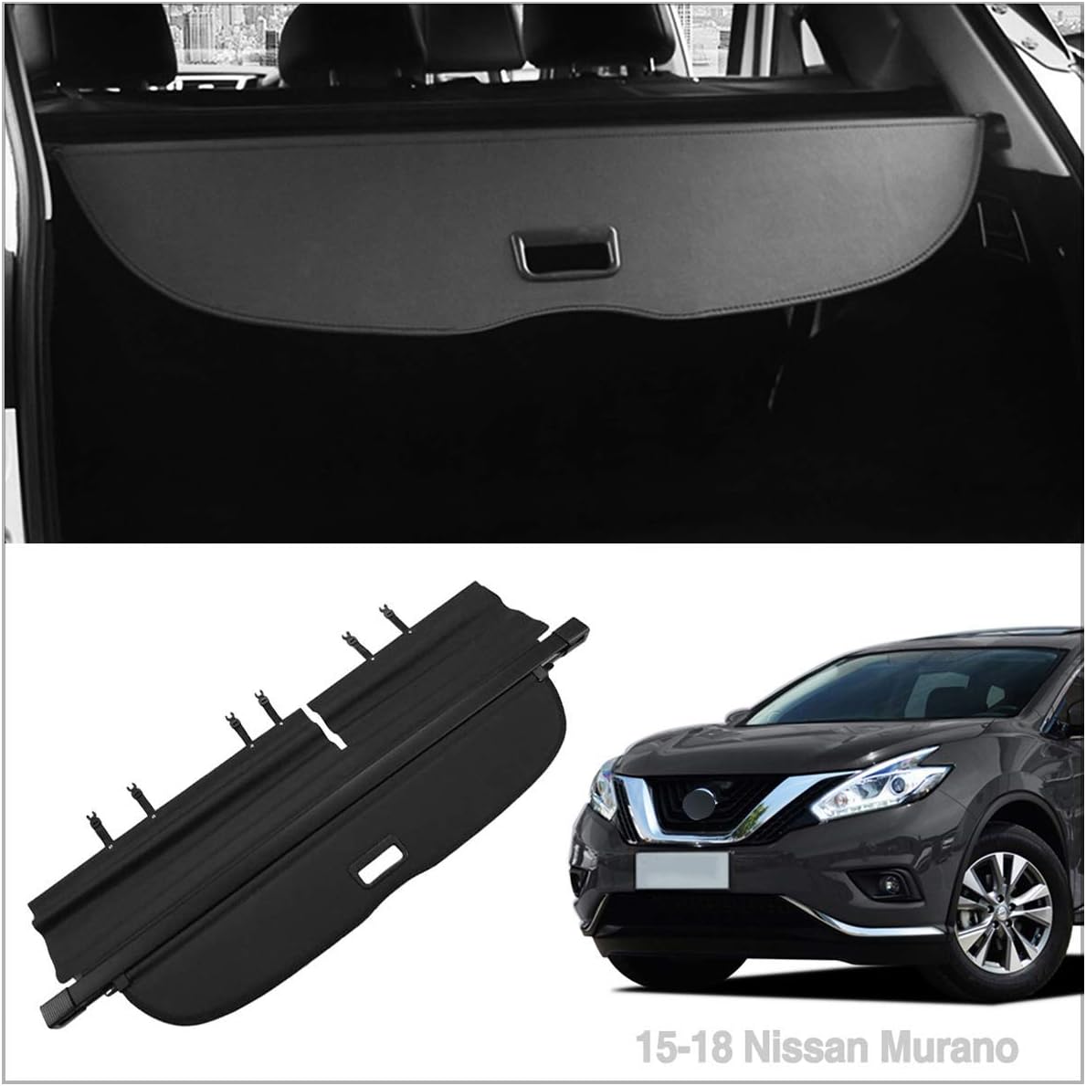 VeCarTech Cargo Security Shade Cover Compatible With Kia Telluride - View #3