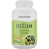 NaturalSlim Natural Soy Lecithin Granules with Choline - Pure & Fresh Granulated Lecithin Supplement for Cleansing & Cognitive Support - Non-GMO Food Grade - 1 Pound