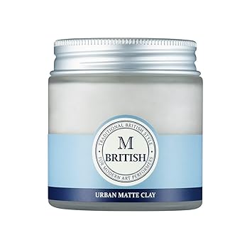 Amazon Com British M Urban Matte Clay Hair Wax For Men 100g 3 52