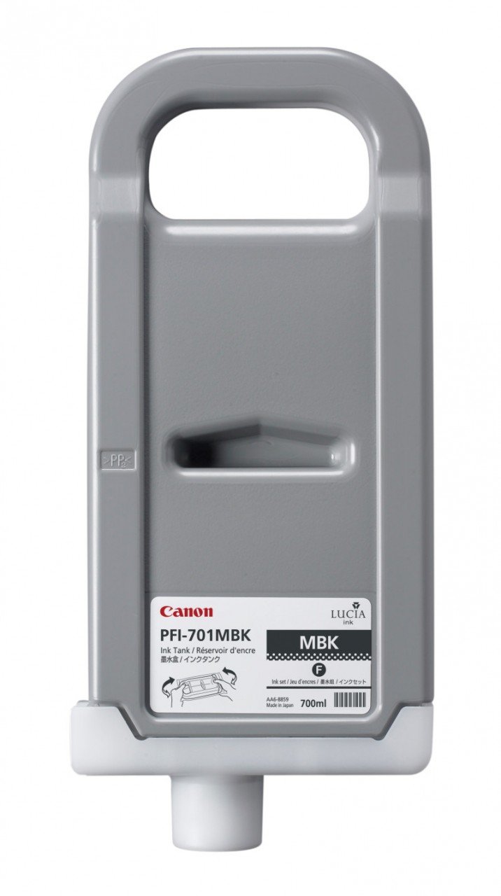 Canon 0899B001 Matte Black Ink Cartridge – Canon Ink Cartridge for Printers (, PFI-701MBK, Matte Black, iPF8000, iPF8000s, iPF9000, IPF9000S, Matte, Inkjet)