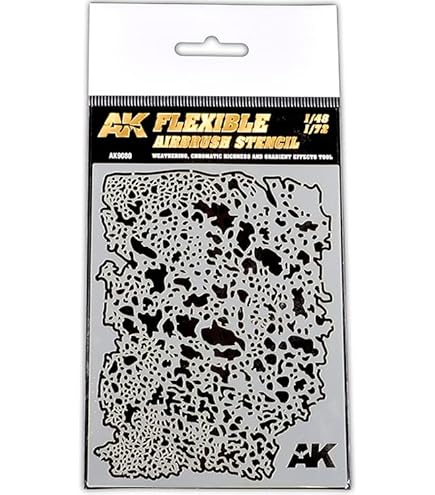 エアブラシ画 a4サイズ SHOW UP エアブラシテンプレート FHSK1 テンプレート9 20cm×25cm