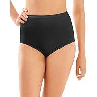 thumbnail image 2 of Bali Women's Cotton Briefs - Full-Cut Fit Stretch Underwear White Size 7 2 of 11