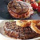 The Heartland Sampler Steak Set - 2 Bacon-wrapped