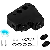ZTYAFEI Engine Oil Cooler Adapter Kit for GM LS LS1 LS2 LS3 LS6 LS7 LS9 &amp; Corvette C5 C6 C7 (2005-2019)