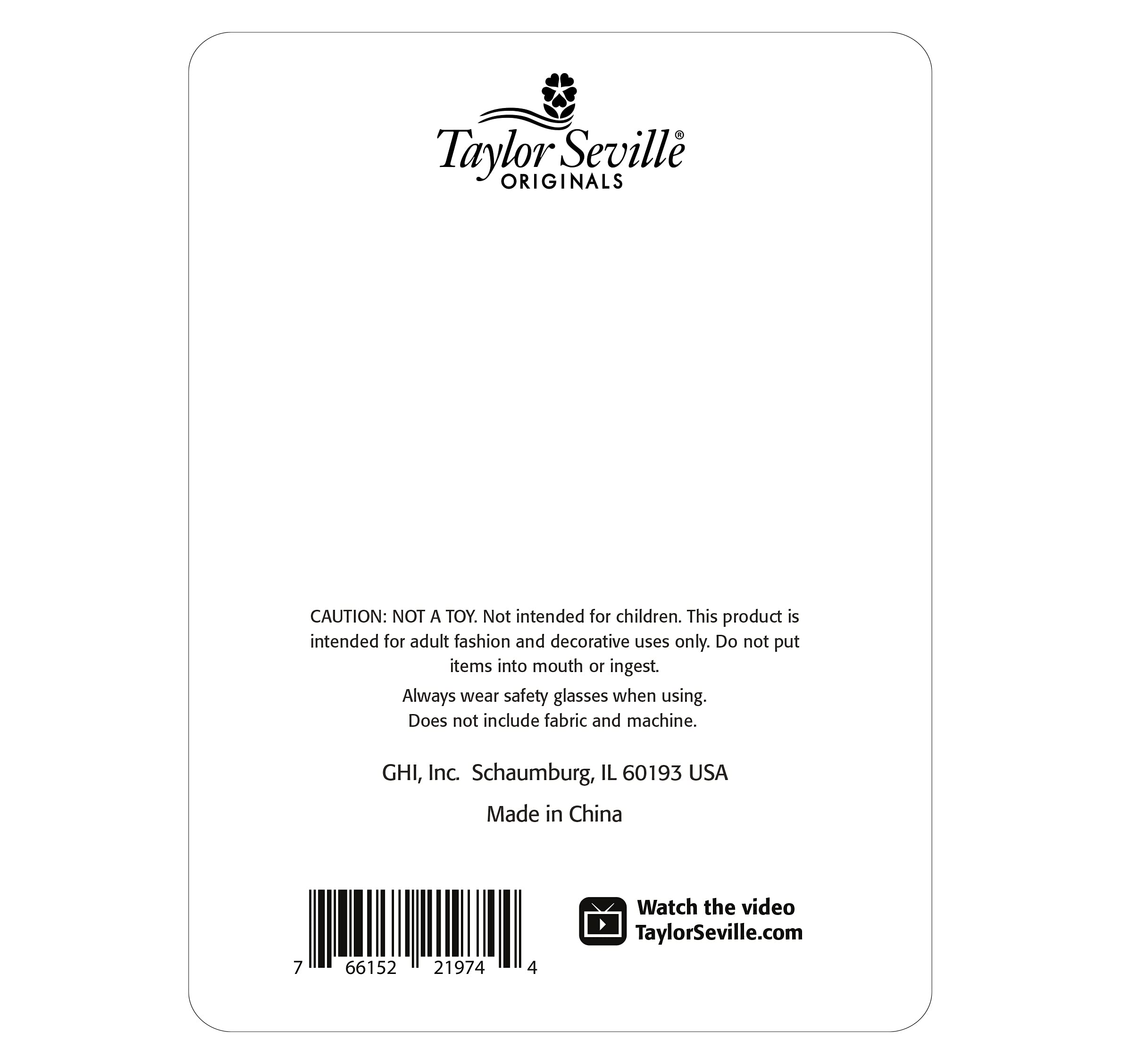 Taylor Seville Magic Pins Long Arm Leader 100pc