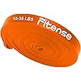 Fitense Resistance Bands Set - Pull Up Bands for Men Women, Exercise Bands Resistance with Door Anchor, Training Poster & Pouch for Body Stretching, Pull Up Assist