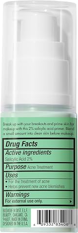 e.l.f. Blemish Control Face Primer 14ml Matte Finish with Salicylic Acid view 8