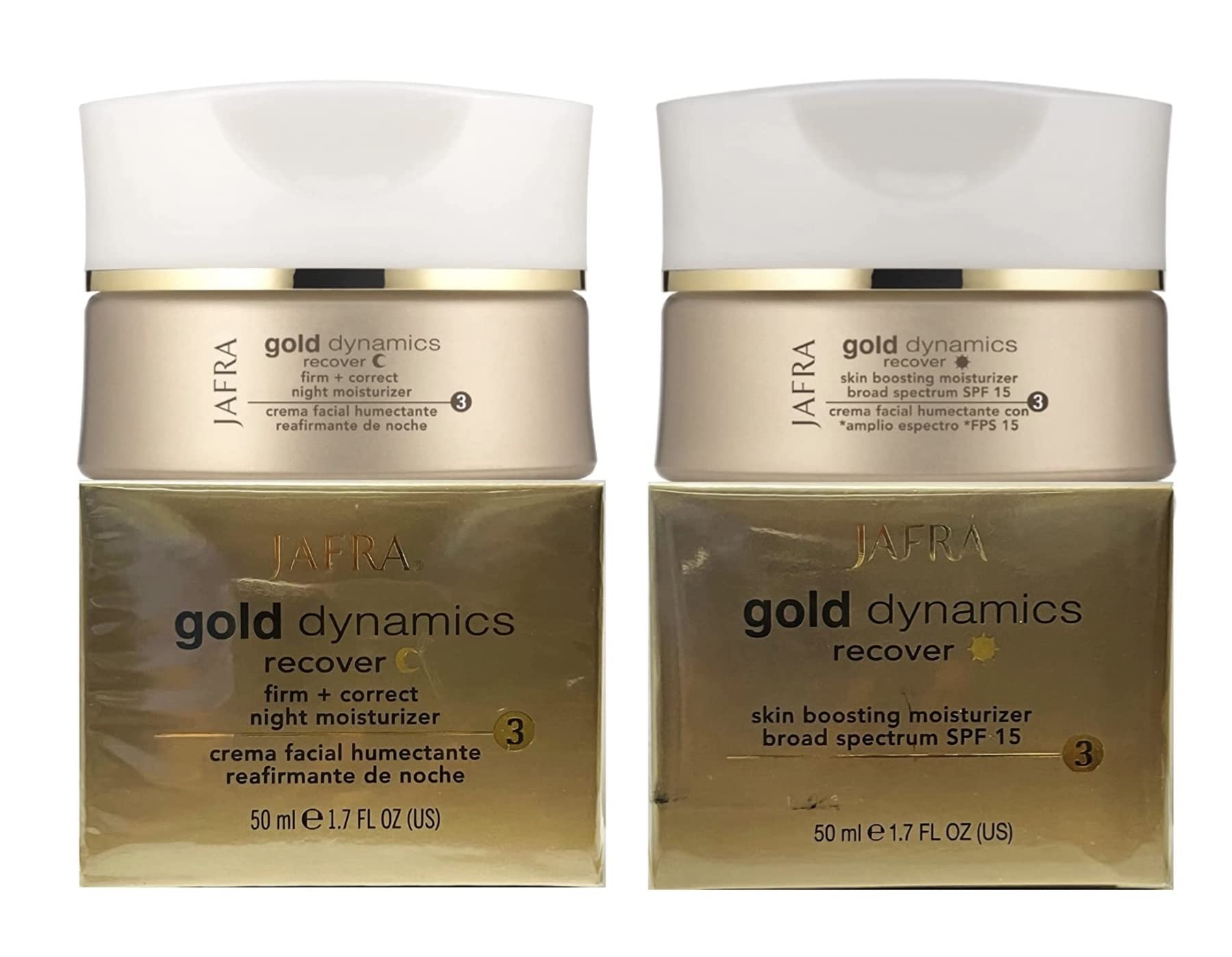Jafra Gold Dynamics Skin Boosting Moisturizer Broad Spectrum Spf 15 