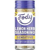 Fody Foods Lemon Herb Seasoning, 1.8 Oz | Garlic and Onion Free, Low FODMAP Certified, Gut &amp; IBS Friendly, Vegan, Non-GMO, Gluten Free, Keto Friendly