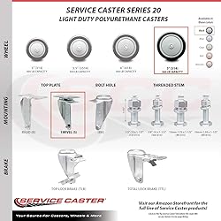Cambro Ultra Pan Carrier Replacement Caster Set