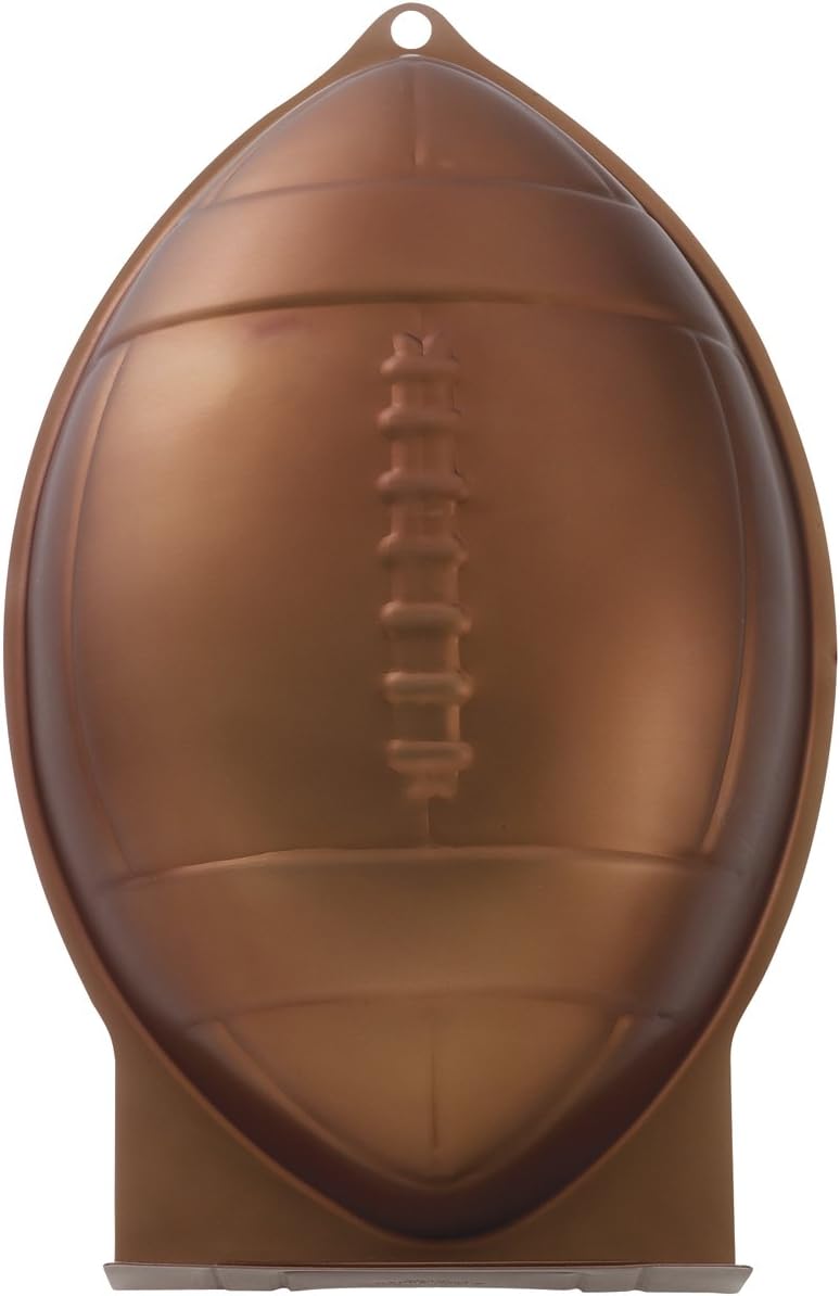 Wilton 2105 6504 Rugby Ball Novelty Cake Caking Tin Aluminium Brown Amazon Co Uk Kitchen Home