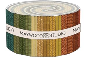 Bonnie Sullivan Woolies Flannel Desert Sunset Strips 40 2.5-inch Strips Jelly Roll Maywood Studio