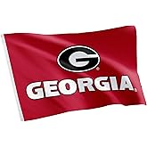 Desert Cactus University of Georgia Flag Bulldogs UGA Dawgs Banners 100% Polyester Indoor Outdoor 3x5 feet Flags (Design 5)