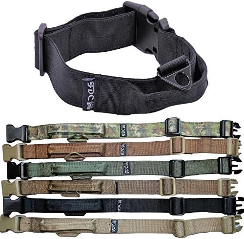 military dog collar with handle